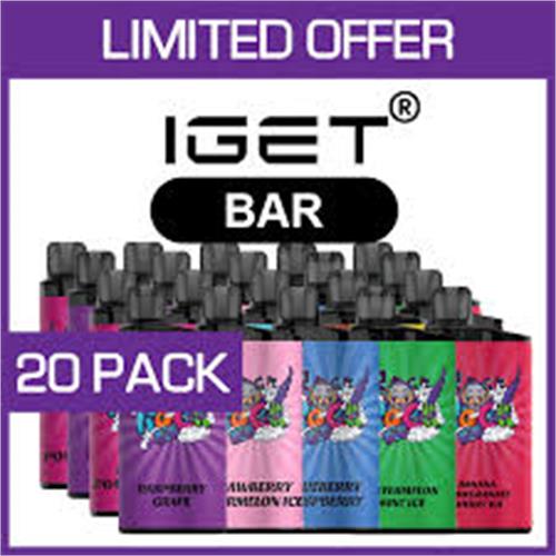 IGET Bar 3500 PUFFS – 20 Pcs