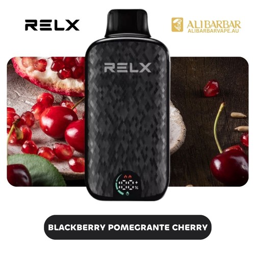 RELX Sparta 18000 Puffs Blackberry Pomegrante Cherry